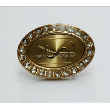 Professioneller Hersteller Metall Diamond Gold Revers Pin (Abzeichen-074)